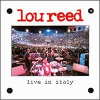 Lou Reed Live in Italy cover copertina