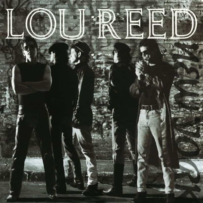 Lou Reed New York cover copertina